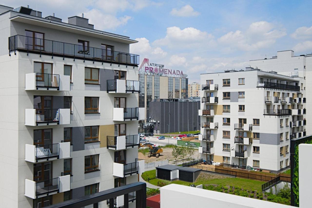 Optykow 3A Cozy Studio Promenada Leilighet Warszawa Eksteriør bilde